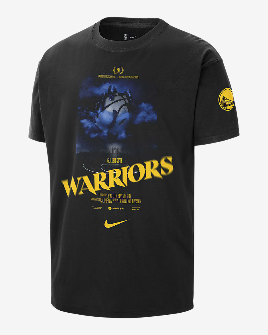 Gsw t shirt nike hotsell